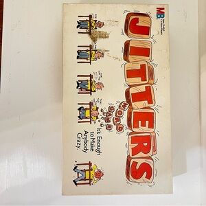 Jitters Vintage 1986 Word Game 100% Complete Timer Works